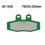 VESRAH 베스라  KTM MX125(89-93), MX250(89-91), LC4 EXC600(92-93), LC4 MX600(90-91) 브레이크패드, VD-936