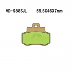 VESRAH 베스라 KYMCO GRAND DINK 250(01-10) 브레이크패드, VD-988SJL