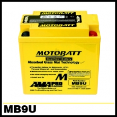MOTOBATT 밀폐형 무보수 배터리 MB9U 베스파 LX125배터리 대림 데이스타 - 12N9-4B-1