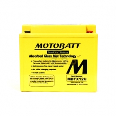 MOTOBATT 밀폐형 무보수 배터리 MBTX12U 할리데이비슨 스포스터883/1200 04~09 - YTX14L-BS