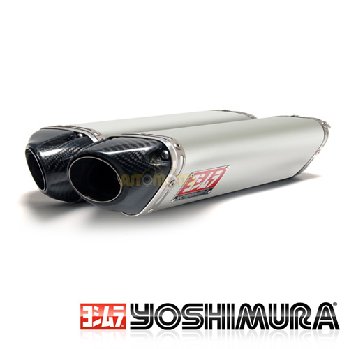 [무료장착이벤트] YOSHIMURA YAMAHA YZF-R1 TRC스테인리스/티탄- 3/4시스템 듀얼머플러