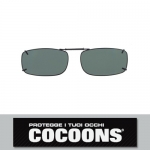 COCOONS 코쿤 CLIP-ONS REC15고글(사각형프레임/편광렌즈)