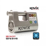 KOVIX 코빅스 KBL12-SS (스텐스틸) - 알람스트레이트샤클패드락 알람자물쇠