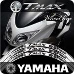 모토스티커 티맥스 T-MAX 4D 휠테이프 휠테이프 휠라인 휠데칼 휠스티커
