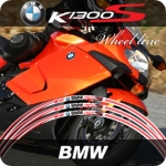 모토스티커 BMW K1300S 고급형 4D 휠테이프 휠라인 휠데칼 휠스티커