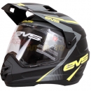 EVS T5 Dual Sport Venture Helmet T5 듀얼헬멧 풀페이스 - 무광블랙/옐로우