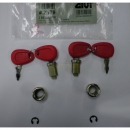 GIVI E21 전용 셋트 (키4 + 실린더2) - Z179