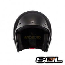 SOL AO-1 블랙, 오픈페이스 헬멧