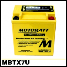MOTOBATT 밀폐형 무보수 배터리 MBTX7U 올뉴PCX125 (14~) 배터리 - GTZ8V 호환