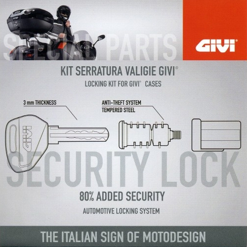 GIVI 안전락 공키+키실린더 세트 - SL101/SL102/SL103