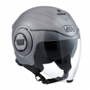 AGV FLUID MONO MATT GREY 선바이져 내장 오픈페이스 헬멧