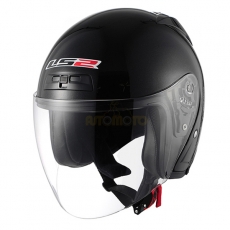LS2 OF508-3B 오픈페이스 헬멧 (MONO BLACK 블랙)