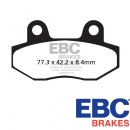 EBC 코멧125 앞브레이크패드, GT125R 뒤브레이크패드(06~14) - FA086/2