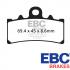 EBC 듀크125 앞브레이크패드, DUKE125 프론트패드(11~15), RC390 앞패드(15) - FA606