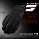 FIVE 파이브 RS3 스마트터치글러브, 여성용글러브 (Black)