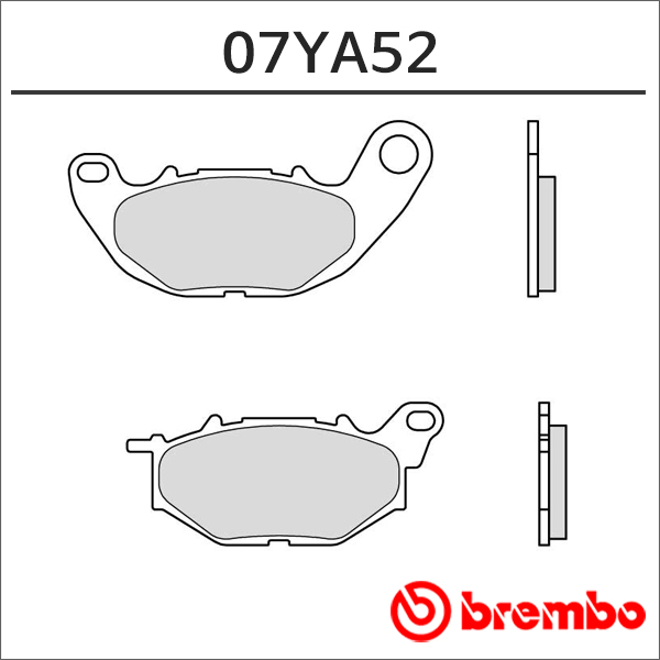 [무료장착이벤트] BREMBO 브렘보 07YA52 야마하 X-MAX300 (앞) 브레이크패드