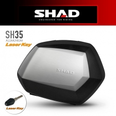 [무료장착이벤트] SHAD SH35 레이저키 알루미늄 커버 사이드케이스 (D0B35200)