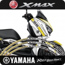 모토스티커 야마하 X-MAX300 휠테이프, 휠스티커 - 60주년 YELLOW (A-type)