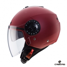 CABERG RIVIERA MATT RED WINE /카베르그 리비에라 데미제트 헬멧 무광 와인 레드