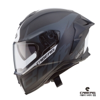 CABERG DRIFT EVO CARBON MATT ANTHRACITE WHITE 카본 풀페이스 헬멧