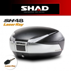 [무료장착이벤트] SHAD SH48 레이저키 탑박스 (샤드 SH48 탑박스) , 오토바이 탑박스