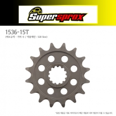 SUPERSPROX 소기어 1536-15-CSS ZX-6R 19~