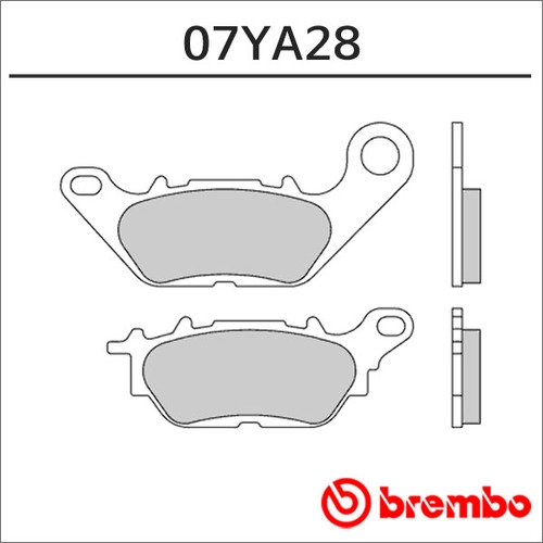 [무료장착이벤트] BREMBO 브렘보 브레이크패드 N-MAX(뒤) - 07YA28