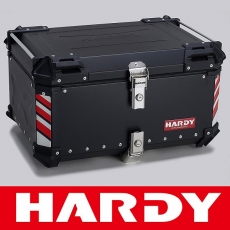 HARDY HD65 알루미늄 탑박스 65리터 (블랙) 등받이포함