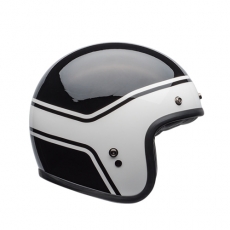 BELL 벨 CUSTOM500 STREAK BLACK/WHITE 오픈페이스 헬멧