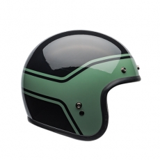 BELL 벨 CUSTOM500 STREAK BLACK/GREEN 오픈페이스 헬멧