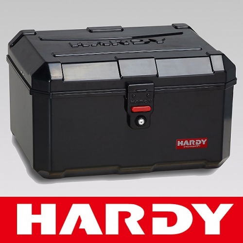HARDY HD100 BLACK+PLATE SETS 플라스틱 탑박스 100리터 플레이트 세트 (블랙)