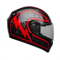 BELL 벨 퀄리파이어 스코치 블랙/레드 풀페이스 헬멧