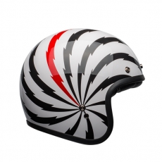 BELL 벨 커스텀500 SE 버티고 WHITE/BLACK/RED 오픈페이스 헬멧
