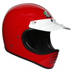 AGV X101 RED 클래식 더트 풀페이스 헬멧