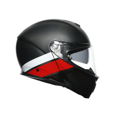 AGV 스포츠 모듈러 LAYER CARBON RED BLUE 시스템 헬멧