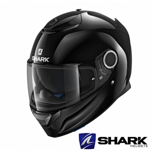 SHARK 샤크헬멧 SPARTAN BLANK BLK 유광블랙 풀페이스 헬멧 [핀락 증정]