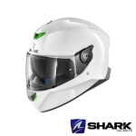 SHARK 샤크헬멧 SKWAL2 BLANK WHU LED헬멧 풀페이스 [핀락 증정]
