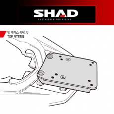 [무료장착이벤트] SHAD PCX125 (10~21) 탑박스브라켓, 탑케이스 핏팅킷 - H0PC11ST