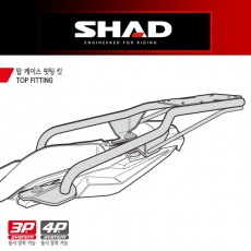 [무료장착이벤트] SHAD 샤드 혼다 X-ADV / 포르자750 (21~) 전용 탑박스 브라켓 H0XD71ST