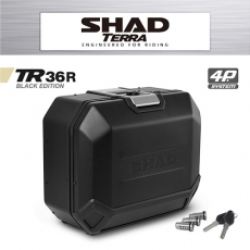 SHAD 샤드 TERRA TR36R (우측) BLACK EDITION 단조 알루미늄 합금바디 사이드박스 36리터 블랙 에디션