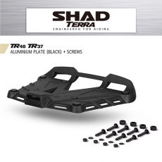SHAD 샤드 TERRA 탑케이스 전용 알루미늄 플레이트세트 블랙 D1BTRPA2