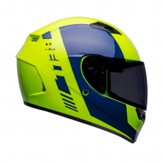 BELL 벨 퀄리파이어 턴파이크 하이비즈/옐로우/네이비 풀페이스 헬멧