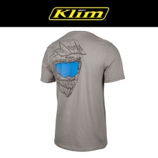 KLIM(클라임) 드래프트 SS 티셔츠 - 그레이 블루