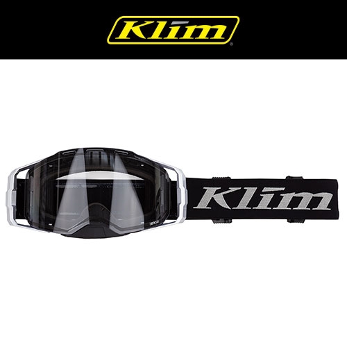 KLIM(클라임) 엣지 오프로드 고글 - 포커스 메탈릭실버/클리어 렌즈