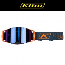 KLIM(클라임) 엣지 오프로드 고글 - 헥스 스트라이킹 페트롤/스모크 블루 미러 렌즈