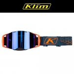 KLIM(클라임) 엣지 오프로드 고글 - 헥스 스트라이킹 페트롤/스모크 블루 미러 렌즈