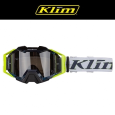 [2022시즌오프세일] KLIM(클라임) 바이퍼프로 오프로드 고글 - 카모 화이트 옐로우/다크스모크 렌즈