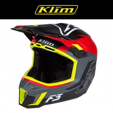 KLIM(클라임) F3 헬멧 - 텍토닉 하이리스크 레드