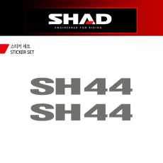 SHAD 샤드 탑케이스 SH44 보수용 스티커세트 D1B44ETR
