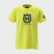 허스크바나 리플레이 티셔츠 옐로우 3HS21007330X